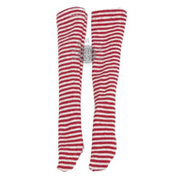 Doll Thigh-High Striped Socks for 1/6 Scale 30cm Fashion Dolls