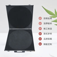 Aluminum Alloy Tool Case with EVA Foam Insert, Large Portable Storage Box for Models and Toys