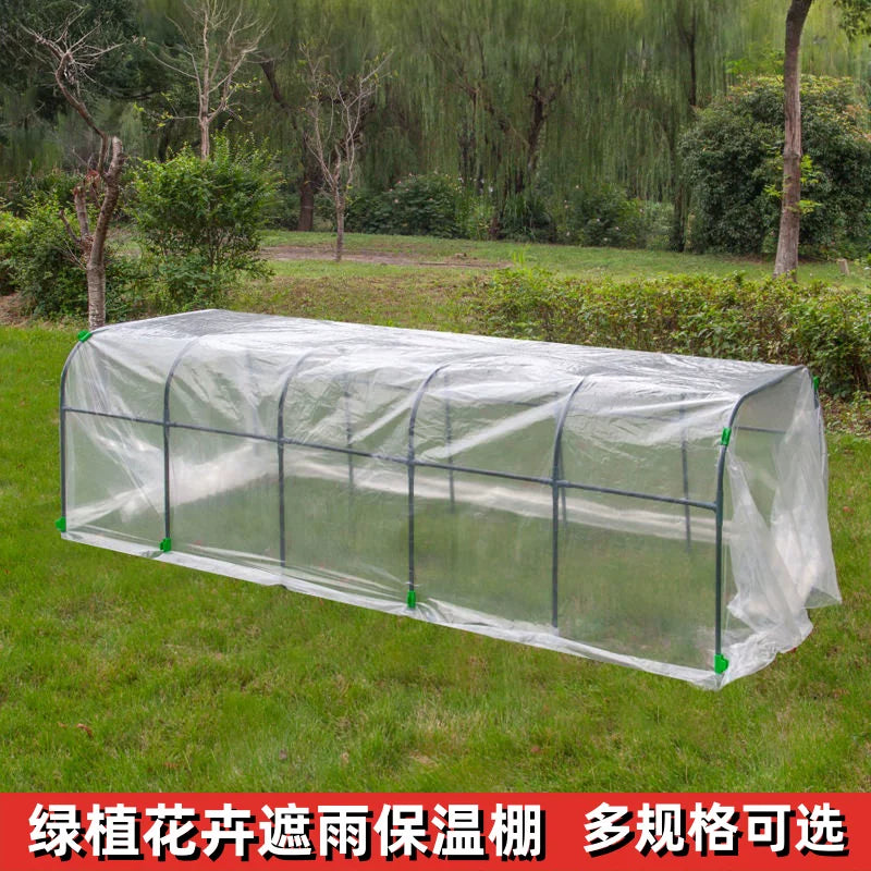 Mini Greenhouse for Succulents and Plants, Winter Warmth and Rain Protection, Balcony Flower Frost Protection