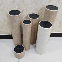 Cat Scratching Post Replacement Column Sisal Rope PVC Tube for DIY Cat Tree