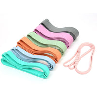Silicone Resistance Loop Bands for Yoga, Boxing, and Strength Training