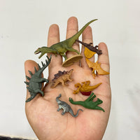 Mini Soft Rubber Dinosaur Model Figurines for Micro Landscape Decoration