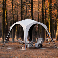 Automatic Pop-Up Dome Tent with Blackout Coating for Outdoor Camping, Sunshade, Rain Protection