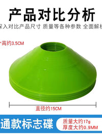 Soccer Training Cones Set with Storage Rack and Mesh Bag