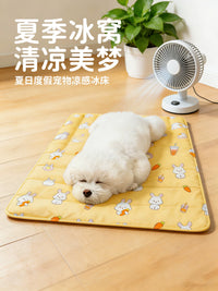 Pet Cooling Mat for Dogs and Cats, Tear-Resistant Summer Sleeping Pad