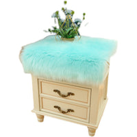 Nordic Plush Tablecloth Dust Cover for Bedside Cabinet TV Cabinet Shoe Cabinet Desk Coffee Table Exhibition Mat