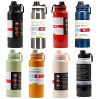 Large Capacity Stainless Steel Insulated Water Bottle for Sports and Outdoor Activities