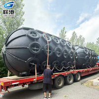 Marine Inflatable Rubber Fender for Ship Docking and Rescue, Anti-Collision Pad