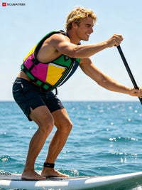Adult Buoyancy Aid Vest for Kayaking Paddleboarding Sailing Motorboating Dragon Boating