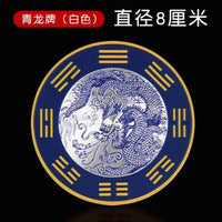 Feng Shui Dragon Turtle Gourd Metal Acrylic Stickers for Home and Office Decor