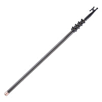 Telescopic Carbon Fiber Boat Hook with Stainless Steel Head for Docking and Mooring