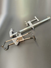 Dual-Ear Bridge Fishing Rod Holder for Hand Rods and Raft Fishing