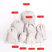 Velvet Drawstring Pouches for Jewelry, Earbuds, and Small Items - Black Storage Bags