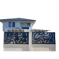 CNC Laser Cut Decorative Fence Panel for Villa Garden and Municipal Landscape
