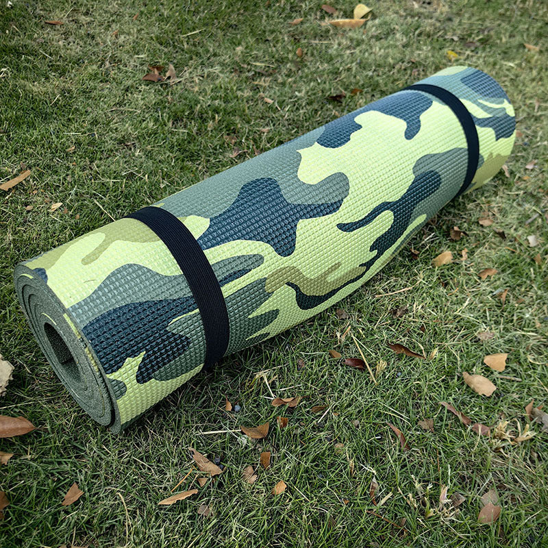 Thickened Camouflage Camping Mat XPE Foam Waterproof Moisture-proof Outdoor Ground Pad for Hiking and Picnics