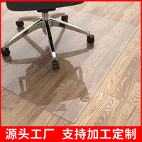 PVC Chair Mat for Hardwood Floors, Clear Desk Chair Mat, Non-Slip Floor Protector for Office and Home