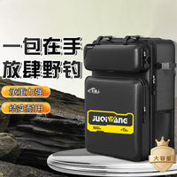 Waterproof Multifunctional Fishing Tackle Backpack with Chair and Rod Holder
