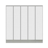 Magnetic Screen Door with Teslin Mesh for Home & Commercial Use, Self-Sealing Insect Protection