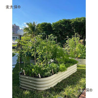 Elevated Outdoor Garden Bed Planter Box for Vegetables and Flowers