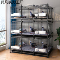Extra Large Pigeon Breeding Cage for Homing Pigeons and Meat Pigeons, Multi-Tier Pigeon House