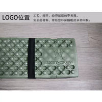 Thickened Single Person Foam Sleeping Pad with Egg Crate Design, Foldable and Moisture-Proof for Camping and Napping