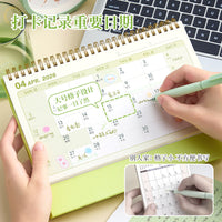 Kabaxiong 2026 Year of the Horse Desk Calendar, Simple Office Planner and Monthly Organizer