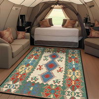 Ethnic Style Outdoor Picnic Mat Camping Moisture-Proof Rug