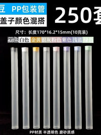 Acrylic Transparent Storage Tubes for Perler Beads and Craft Supplies