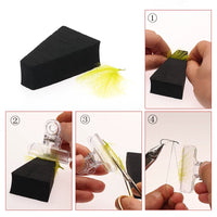 CDC Feather Folder and Clip Tool for Fly Tying, EVA Material