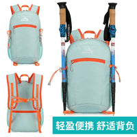 Foldable Lightweight Hiking Backpack - Large Capacity, Wear-Resistant, Water-Repellent for Outdoor Travel