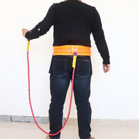 Industrial Safety Harness with Lanyard for Fall Protection, Outdoor Rescue, and Training