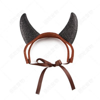 Halloween Pet Devil Horn Headband Costume Accessory
