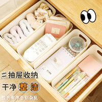 Rectangular Plastic Drawer Organizer Box for Kitchen, Desk, Cosmetics, Snacks, and Socks