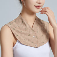 Modal Temperature-Sensitive Neck Warmer Shawl for Sleep and Air-Conditioned Rooms
