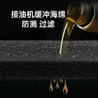 Oil Splash Guard Sponge Filter Mat for Automotive Oil Drains and Pans