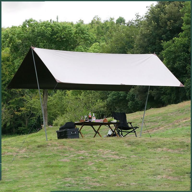 Hexagonal Tarp Tent Outdoor Sunshade Portable UV Protection for Camping & Picnics