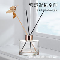 Clear Glass Reed Diffuser Bottle for Home Fragrance, 50-200ml