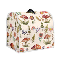 Mushroom Print Toaster Blender Appliance Dust Cover