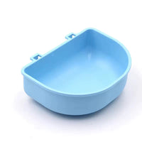 Pet Hanging Bowl for Cages and Carriers - Food and Water Dish for Cats, Dogs, and Rabbits