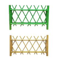 Outdoor Stainless Steel Bamboo-Look Garden Fence for Parks and Yards