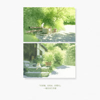 Cat Illustration Postcard Set - "Warm Day, Long Day, Good Spring" Theme