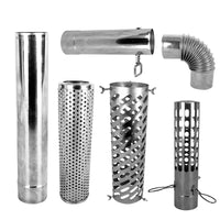Outdoor Stove Accessories: Grill Net, Chimney Spark Arrestor, Heat Shield, or Storage Bag