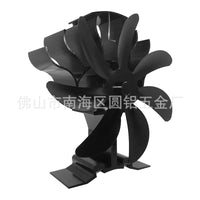 7-Blade Thermoelectric Stove Fan for Fireplace and Wood Burner, Efficient Heat Distribution, Fuel Saving