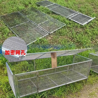 Large Galvanized Wire Mesh Chicken Coop for Poultry and Small Animals