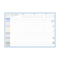 2026 Full Year Calendar Planner, 365-Day Daily Check-in Wall Sticker, Self-Discipline Exam Countdown Hanging Calendar Single Sheet