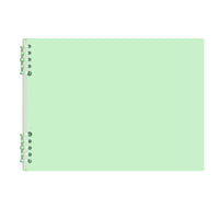 B5 Cornell Mind Map Notebook with Detachable Loose-Leaf Pages for Students