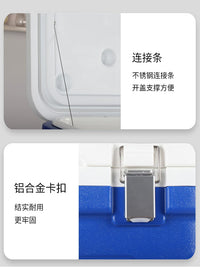 Insulated Cooler Box for Commercial Food, Fishing, Medicine, and Outdoor Use with Ice Packs