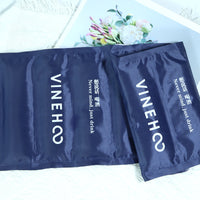Portable Insulated Wine Cooler Bag for Beer, Champagne, and Red Wine - Reusable Polyester Ice Pack