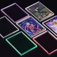 Magnetic Trading Card Holder with UV Protection - Clear Shell Design for Collectible Cards