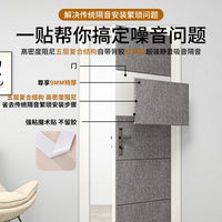 Soundproof Door Panel Acoustic Foam for Bedroom and Entry Doors, Noise Reduction Sound Absorbing Mat